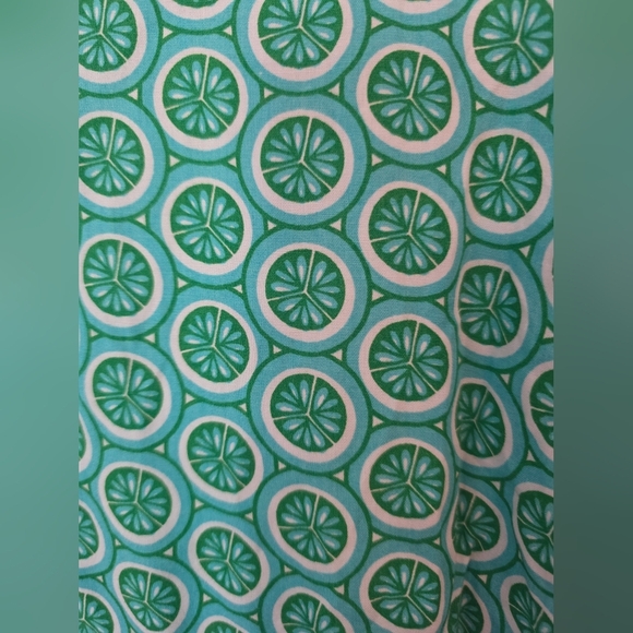 Escapada Tunic Dress Teal/Green V Neck Small Knee Length - Picture 2 of 3